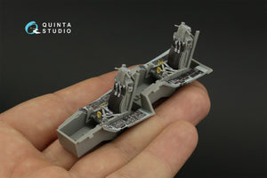 Quinta Studio QD48419 F-16D block 40 3D-Printed &amp;amp; coloured Interior on decal paper (Kinetic 2022 tool) 1/48 – Bild 8
