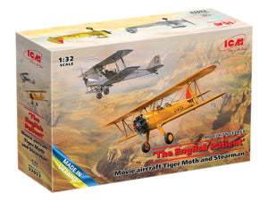 ICM 32053 The English Patient Movie Aircraft Tiger Moth and Stearman 1/32 – immagine 2