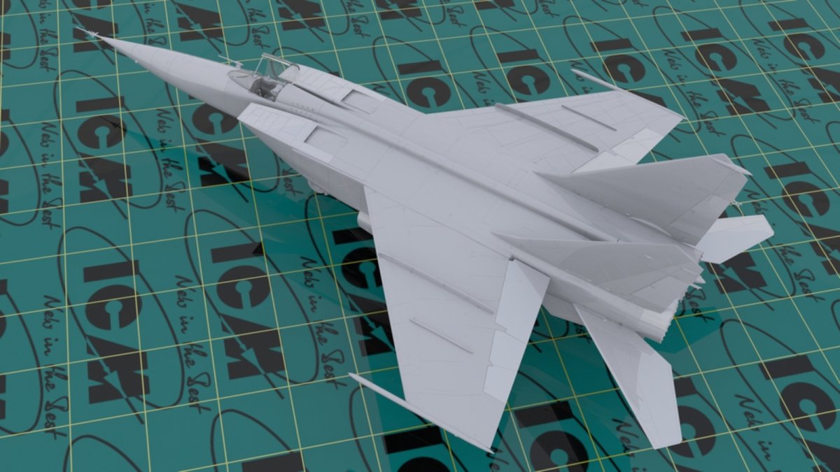 ICM 48904 MiG-25 RBF, avion de reconnaissance soviétique (1/48) – image 4
