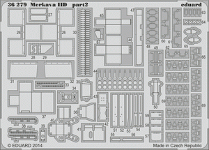 Eduard 36279 Merkava IID 1/35 ACADEMY – immagine 2