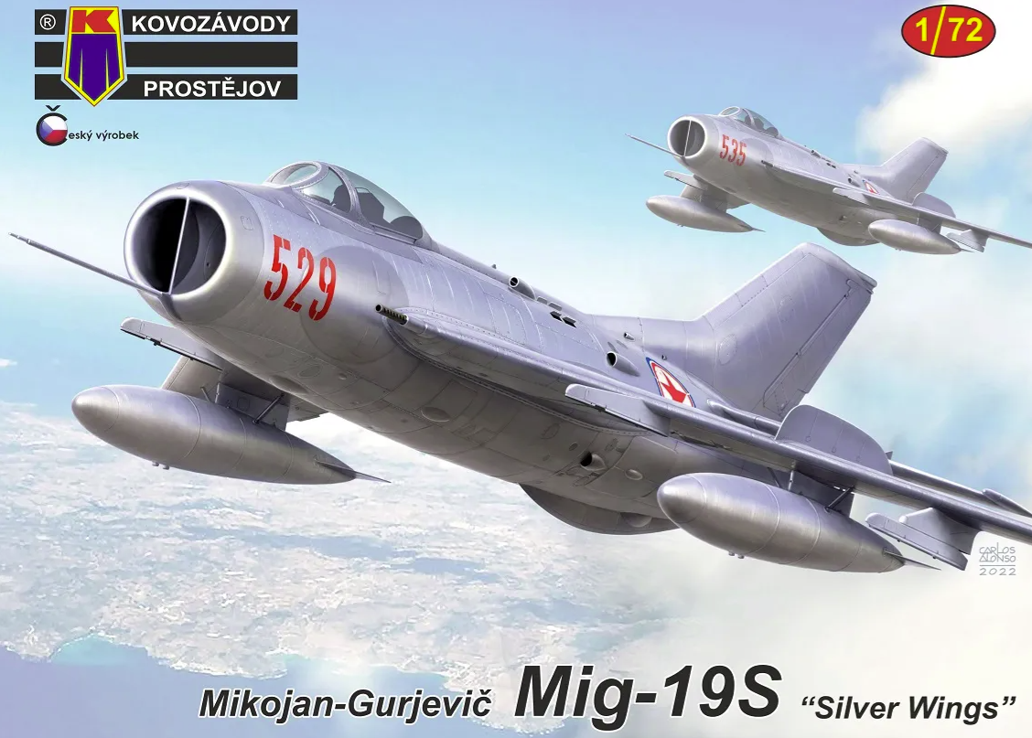 Kovozavody Prostejov KPM0329 MiG-189S "Ailes d'argent" 1/72 