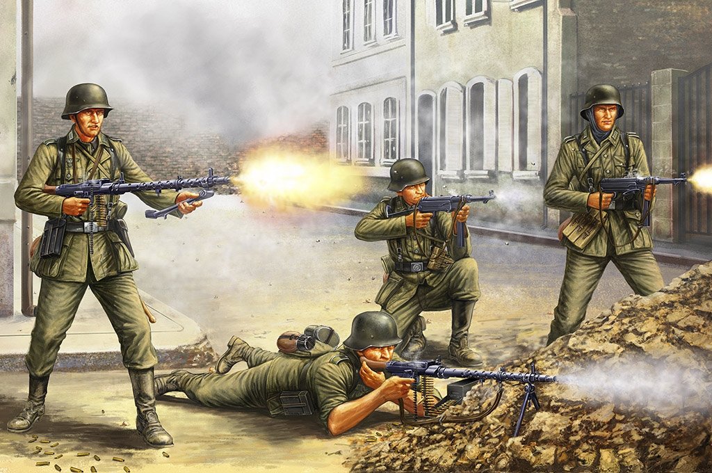 Hobby Boss 84416 Infanterie allemande « Le mur de barrage » 1/35