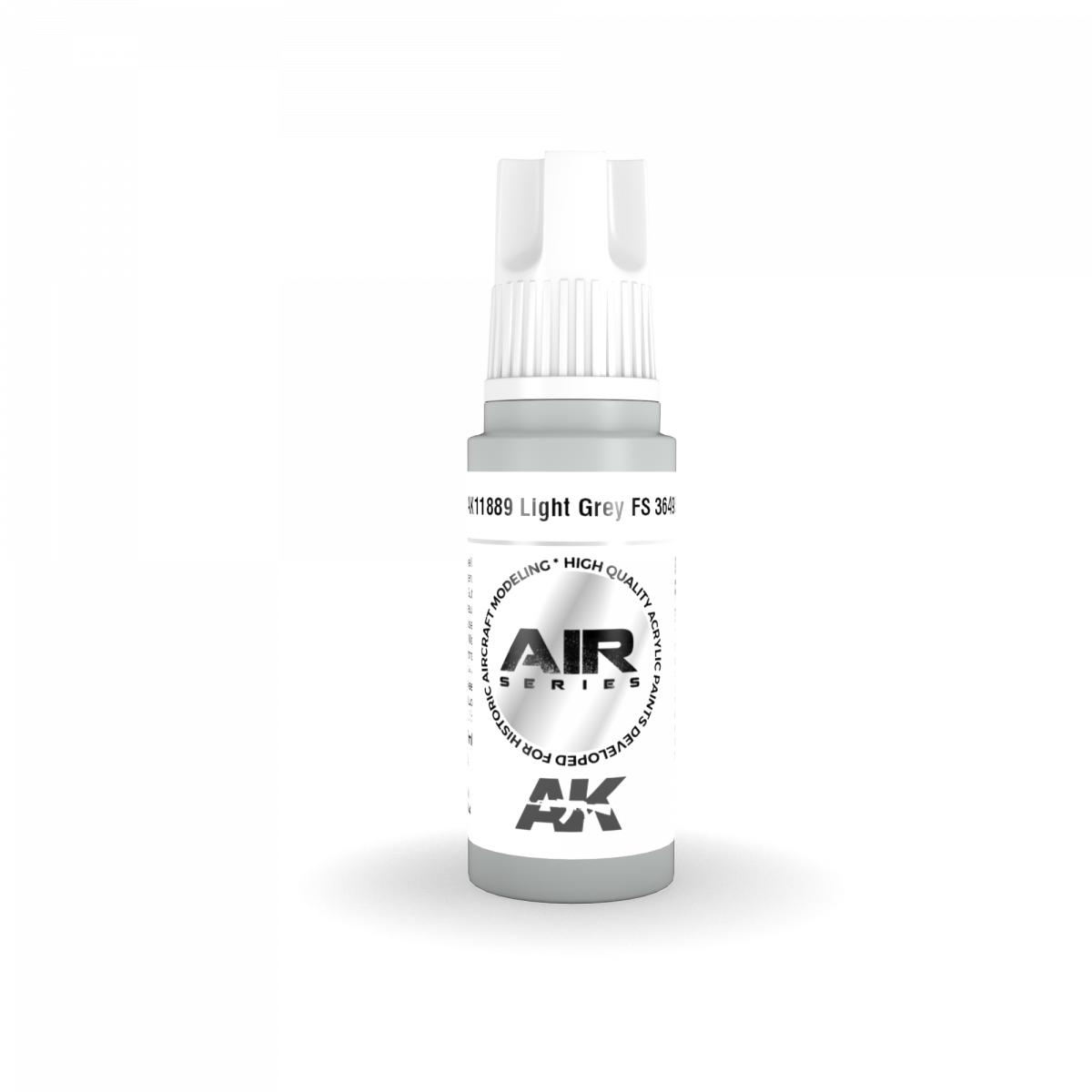 AK Interactive AK11889 LIGHT GREY FS 36495 – AIR 17ml – immagine 2