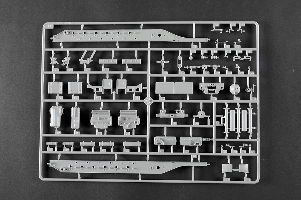 Trumpeter 09575 Schwerer Zugkraftwagen 18 t Sd.Kfz.9 Artillery Version 1/35 – Bild 19