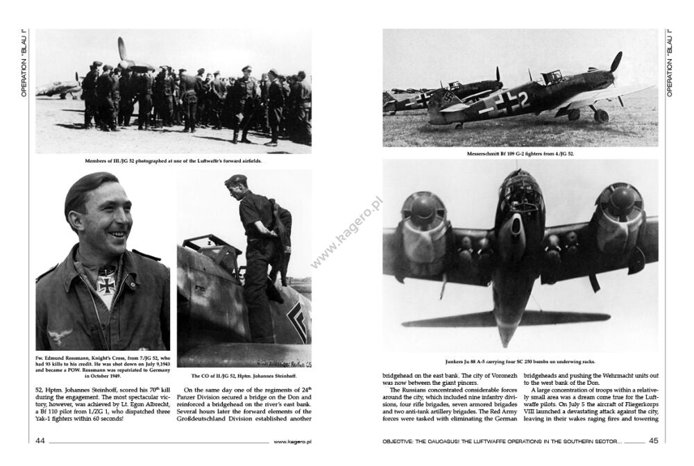 Kagero 12018 Objectif : le Caucase ! Les opérations de la Luftwaffe dans le secteur sud du front de l&amp;#39;Est : mai-août 1942 – image 4