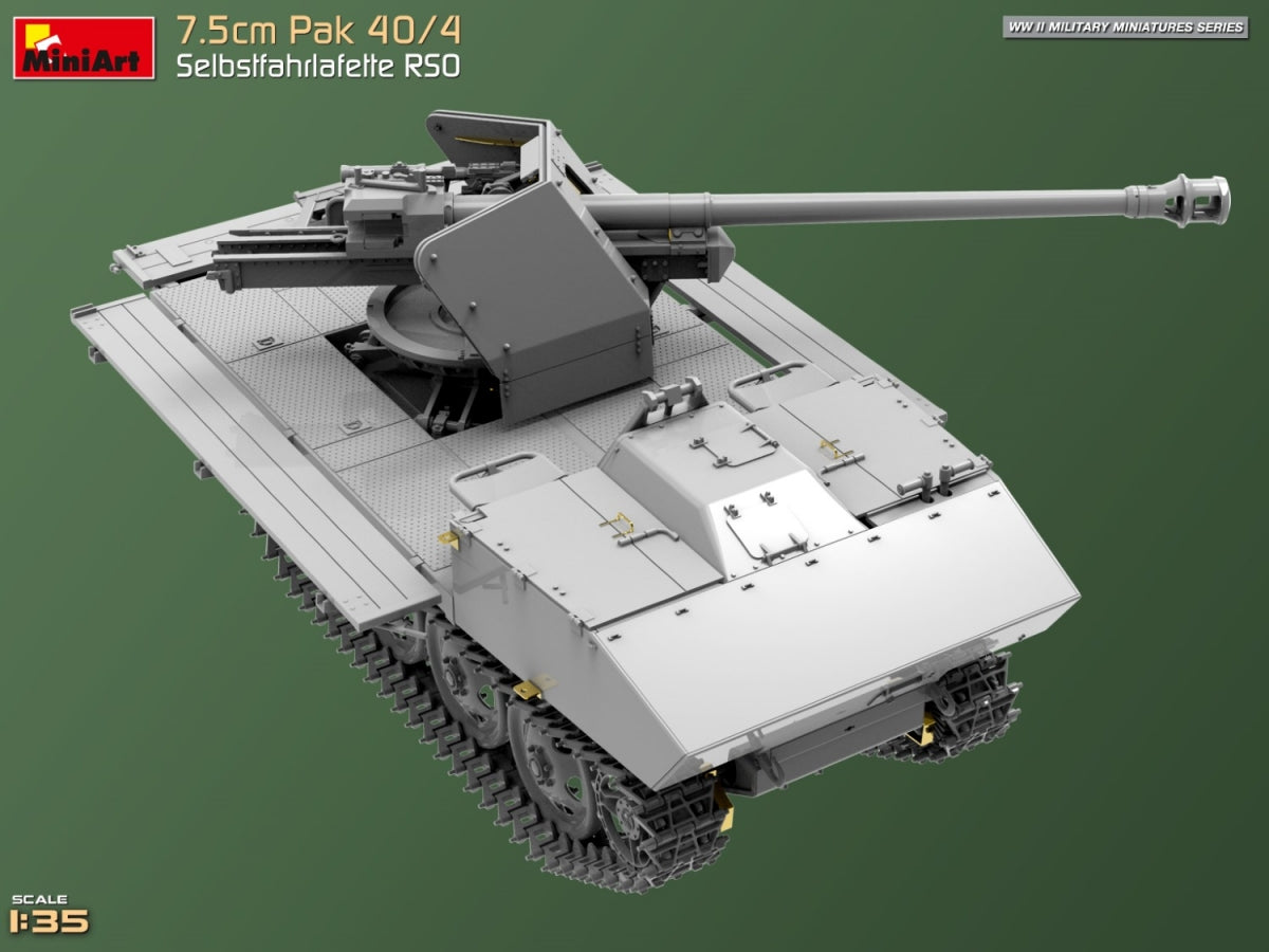 MiniArt 35483 7.5cm Pak 40/4. Selbstfahrlafette RSO 1/35 – Bild 9