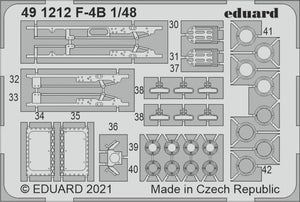 Eduard 491212 F-4B TAMIYA 1/48 – immagine 2