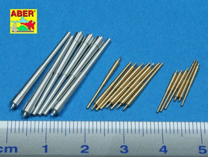 Aber 350L-44 Set of barrels 280mm x 6; 150mm x 8; 105mm x 6 for Admiral Graf Spee class battleships 1/350 – image 2