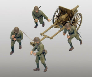 Fine Molds FM39 Imperial Japanese Army Artillery Type 41 75mm Mountain Gun 1/35 – immagine 3