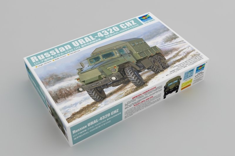 Trumpeter 01071 Russian URAL-4320 CHZ 1/35 – Bild 2