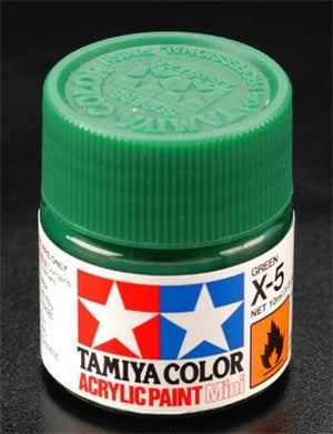 Tamiya X5 Green (81505) Acrylic paint 10ml – immagine 2