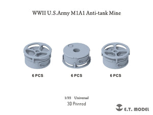 ET Model P35-328 Mine antichar M1A1 de l&amp;#39;armée américaine de la Seconde Guerre mondiale, échelle 1/35