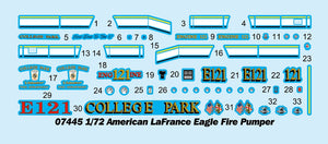 Trumpeter 07445 American LaFrance Eagle Fire Pumper 1/72 – Bild 4