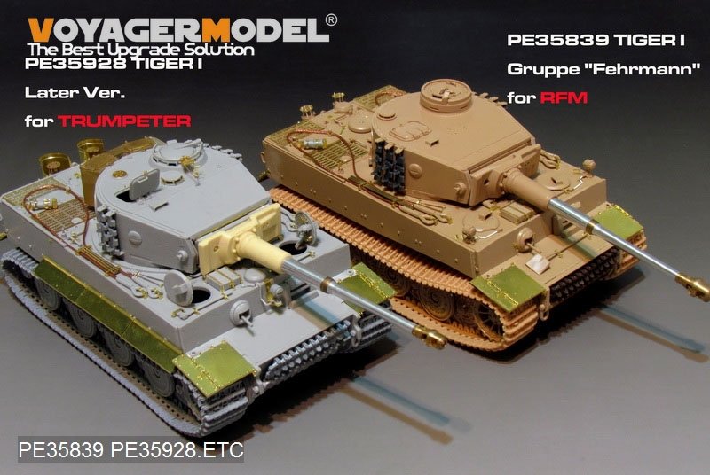 Voyager Model PE35928 WWII German Tiger I Late Production For TRUMPETER 09540 1/35 – Bild 20