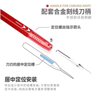 Ensemble de couteaux à sculpter en acier tungstène U-Star UA-90950 – image 2