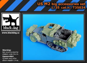 Black Dog T35034 US M2 big accessories set 1/35