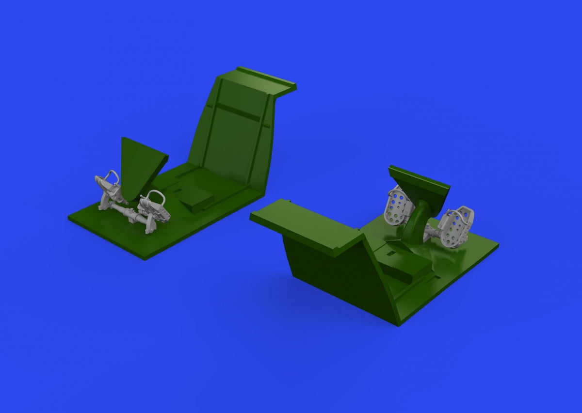 Eduard 632193 Bf 109E rudder pedals late PRINT 1/32 – zdjęcie 2