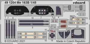 Eduard 491204 Me 163B GASPATCH MODELS 1/48