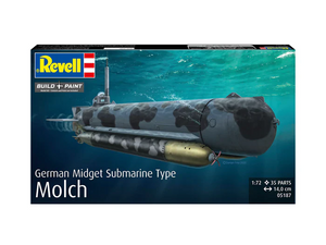 Revell 05187 German Midget Submarine Type Molch 1/72