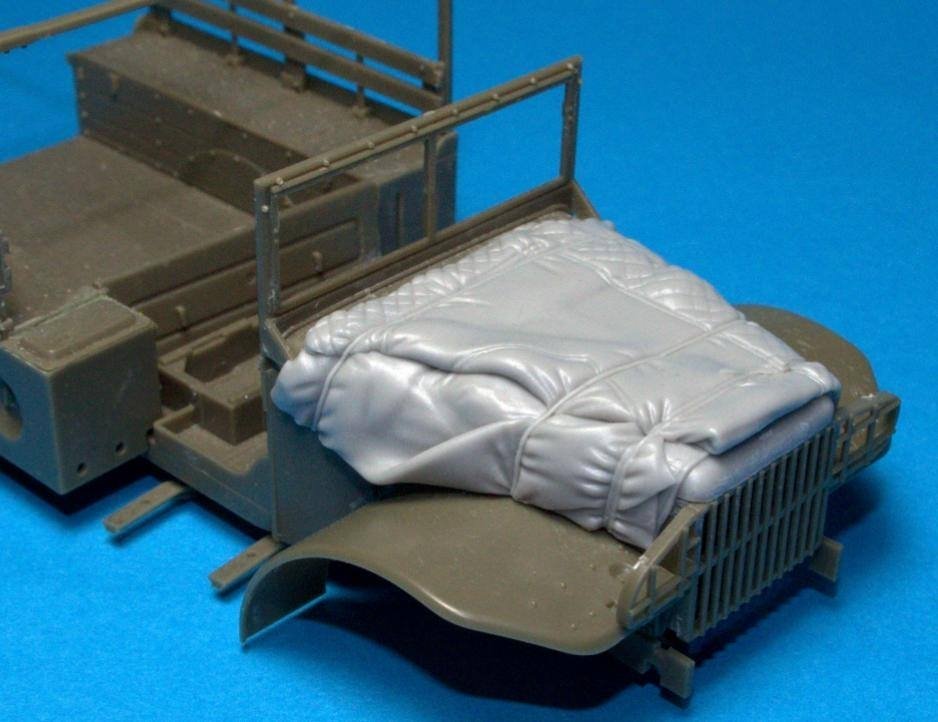 Panzer Art RE35-278 Dodge 3/4 engine deck with winter canvas 1/35 – immagine 4