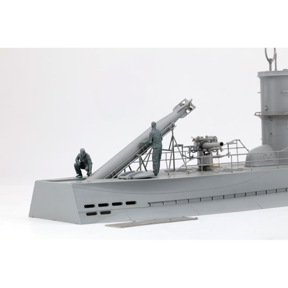 Border Model BR-003 German Submarines &amp;amp; Commanders (Loading) resin figures 5 Pcs. 1/35 – image 2