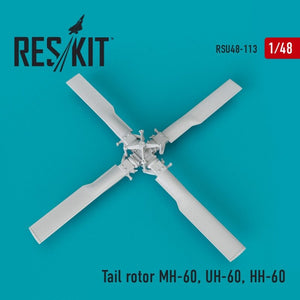 RESKIT RSU48-0113 Rotor de queue MH-60, UH-60, HH-60 1/48