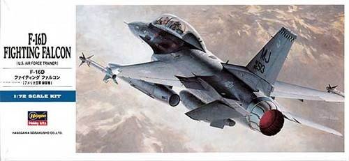 Hasegawa D15 F-16D Fighting Falcon 1/72