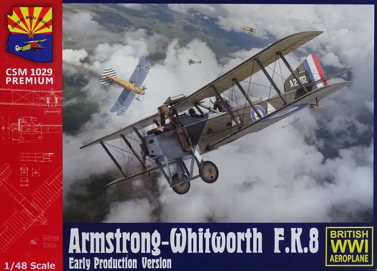 Cooper State Models K1029P Premium Armstrong-Whitworth F.K.8 Early version 1/48