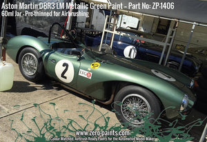 Zero Paints ZP-1406 - Aston Martin DBR3S LM Metallic Green Paint 60ml – Bild 6
