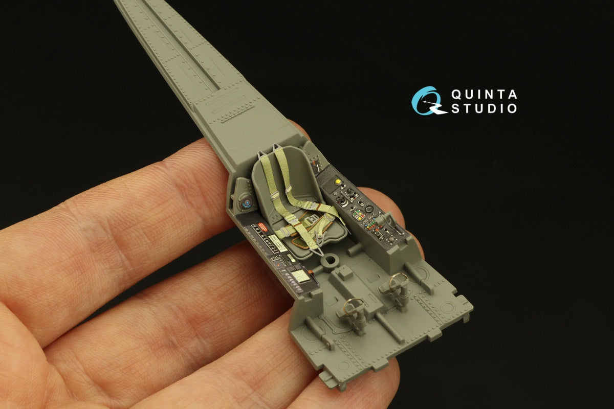 Quinta Studio QD35101 FW 190A-6 3D-Printed &amp;amp; coloured Interior on decal paper (Border Model) 1/35 – immagine 7