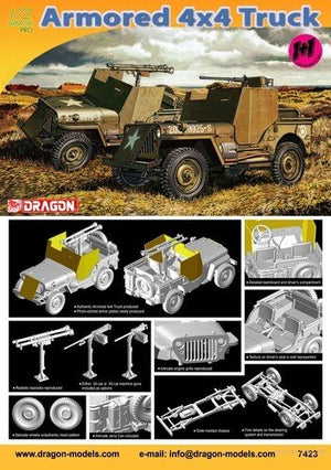 Dragon 7423 Armored 4x4 Truck 1/72 – immagine 2