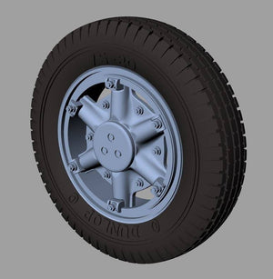 Panzer Art RE35-518 Renault AHN road wheels (Fulda) 1/35 – Bild 3