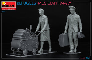 MiniArt 38084 REFUGEES. MUSICIAN FAMILY 1/35 – zdjęcie 3