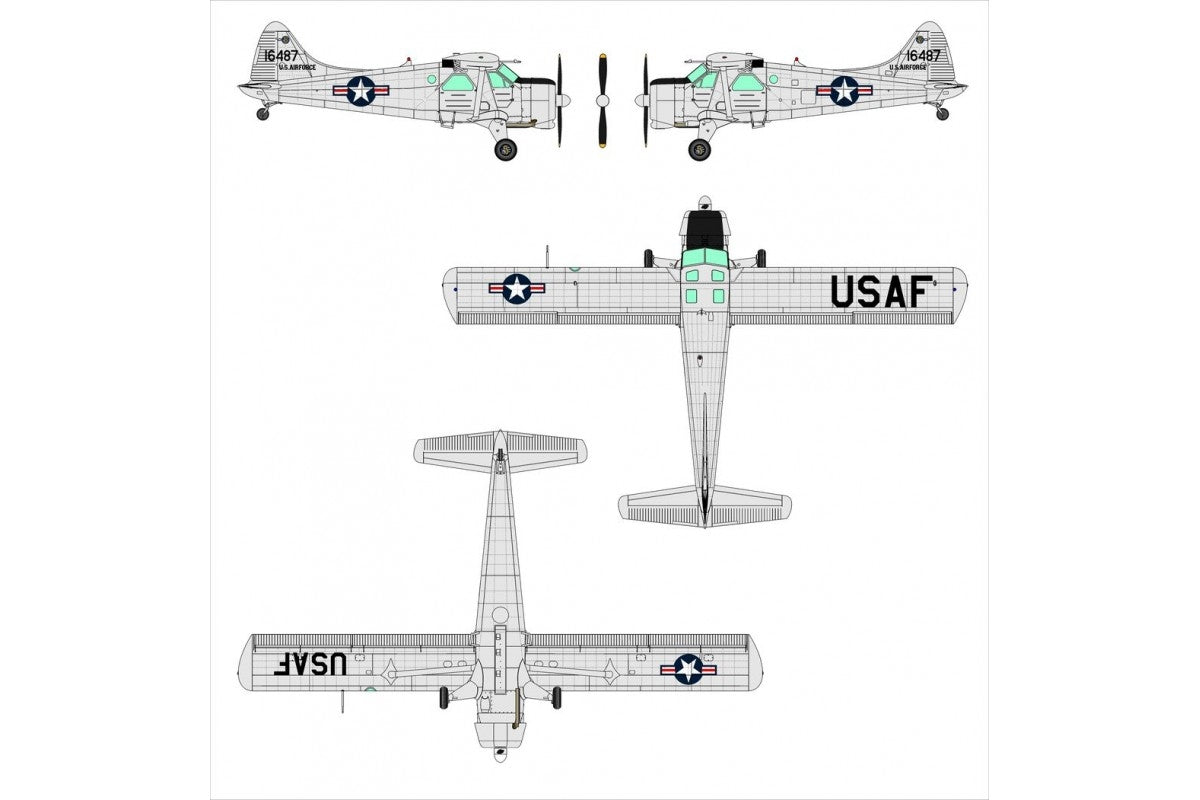 Dora Wings 48059 L-20A/U-6A Beaver 1/48 – Bild 8