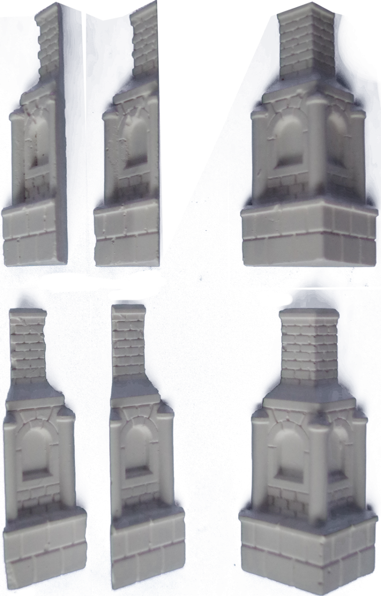 RT-Diorama 35017 Bridge Pillars (6pcs) 1/35 – Bild 2