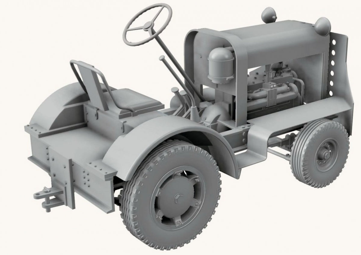 Thunder Model 32001 US Tug Clarktor-6 Mill-33 Tracteur d&amp;#39;aérodrome robuste 1/32 – image 9