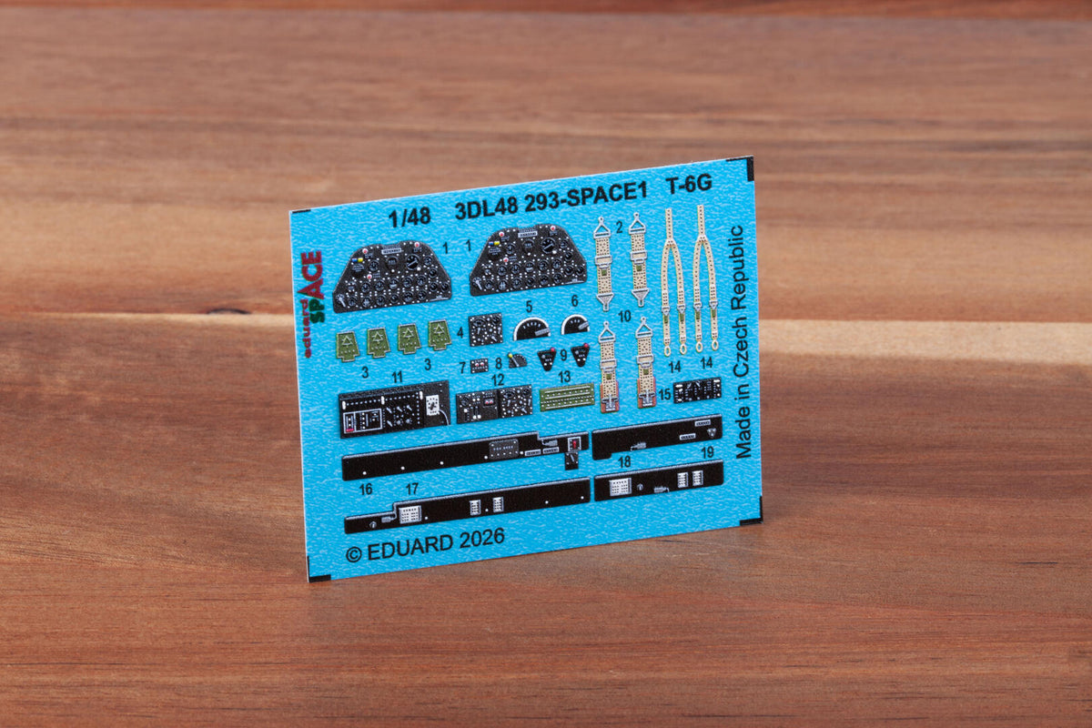 Eduard 3DL48293 T-6G SPACE for Italeri 1/48 – Bild 2
