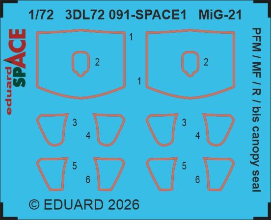 Eduard 674074 MiG-21R - LööKplus Set for EDUARD 1/72 – Bild 4