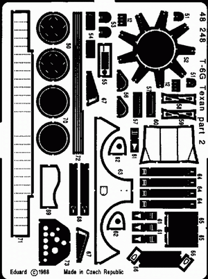 Eduard 48248 T-6G Texan 1/48 OCIDENTAL – immagine 2