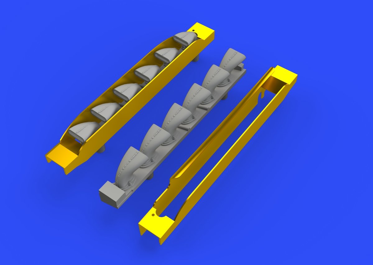 Eduard SIN64845 Bf 109G-6/ U4 ESSENTIAL TAMIYA 1/48 – immagine 5