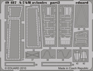 Eduard 49487 A-7A/ B avionics 1/48 Hobby Boss – imagen 2
