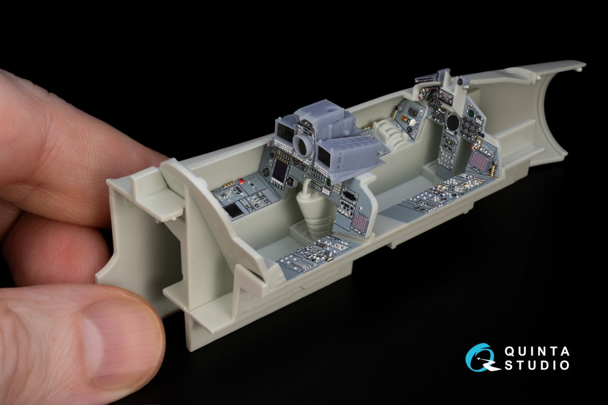 Quinta Studio QD+48262 Tornado IDS Italian 3D-Printed &amp;amp; coloured Interior on decal paper (Revell) (with 3D-printed resin parts) 1/48 – zdjęcie 13
