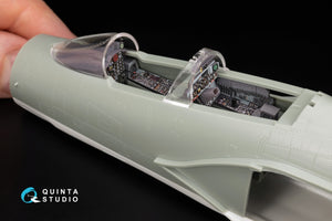 Quinta Studio QDS+48488 F-4D Phantom II (première version) - Intérieur imprimé en 3D et coloré sur papier décalcomanie (Academy) (Petite version) (avec pièces en résine imprimées en 3D) 1/48  – image 10