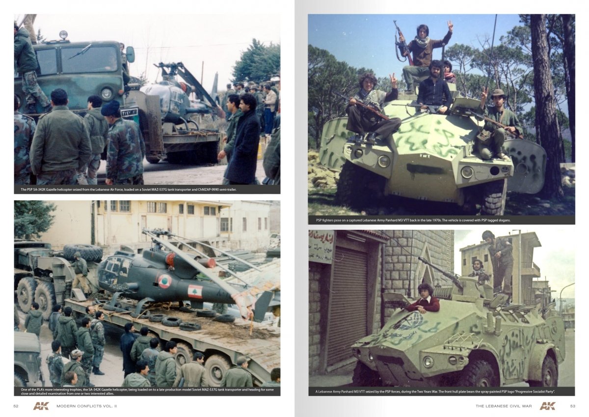 AK Interactive AK285 WARS IN LEBANON VOL. 2 – MODERN CONFLICTS PROFILE GUIDE VOL. II – immagine 3
