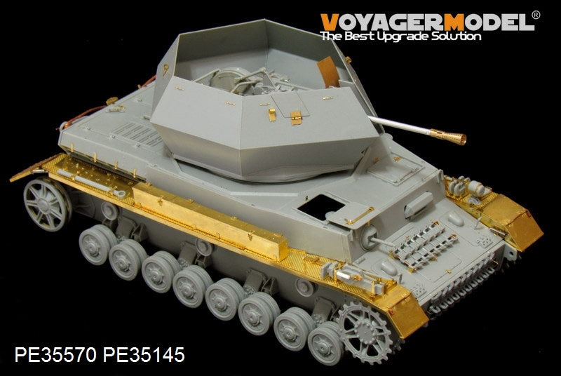 Voyager Model PE35570 WWII German FlakPanzer IV Ostwind For DROGON 6550 1/35 – zdjęcie 5