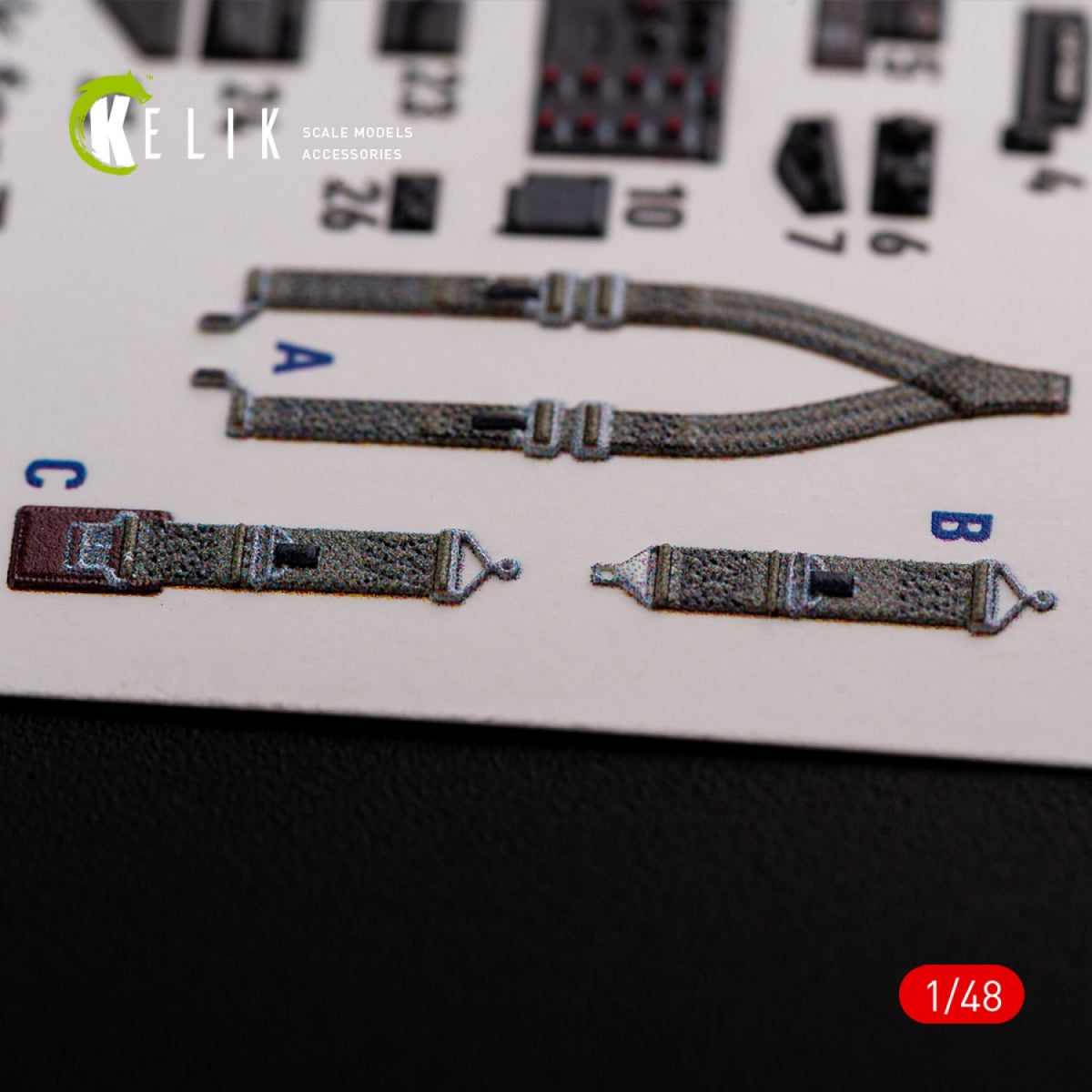 KELIK K48015 P-47D &amp;quot;Razorback&amp;quot; interior 3D decals for Tamiya kit 1/48 – image 4