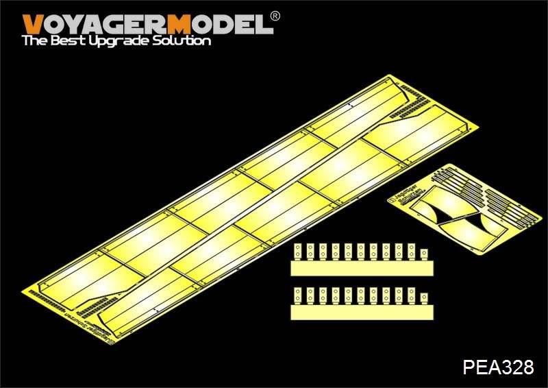 Voyager Model PEA328 WWII German Sd.Kfz.186 Panzerjäger "Jagdtiger" Schurzen (For DROGON) 1/35