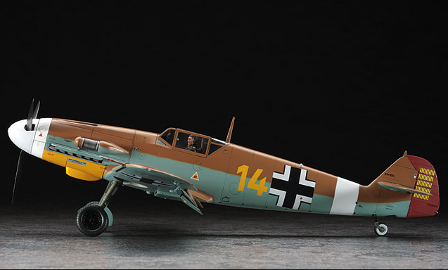 Hasegawa ST31 MESSERSCHMITT Bf109F-4 TROP 1/32 – immagine 3