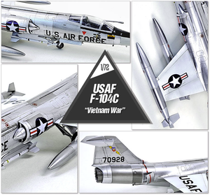 Academy 12576 USAF F-104C Vietnam War 1/72 – Bild 6