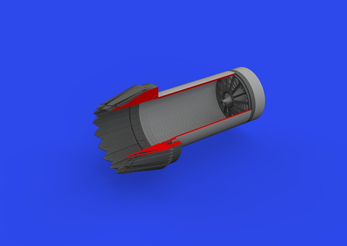 Eduard 648860 F-35A exhaust nozzle PRINT TAMIYA 1/48 – zdjęcie 3